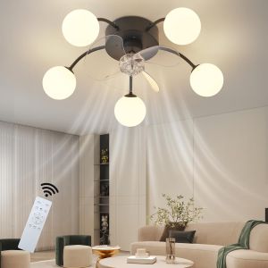 Nettlife ventilador de techo con luz g9 multicolor 57x57