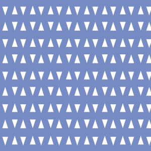 Papel pintado geométrico triangular azul 60cm por 250cm