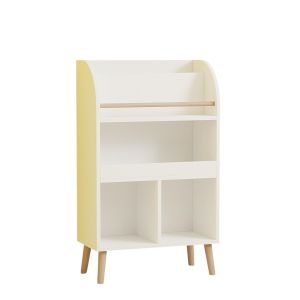 Estantería de madera <<minola>> - 60 x 30 x 102 cm - blanco
