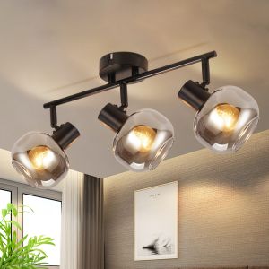 Nettlfe lámpara de techo e14 gris 37x20