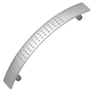 Tirador  128mm cromo mate, lote de 12