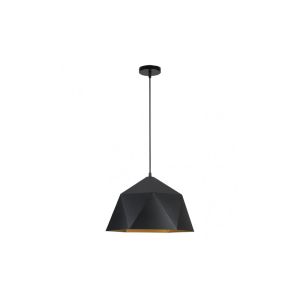 Fab 132891009 | coLGante alcatraz 1xE27 negro oro regx38d