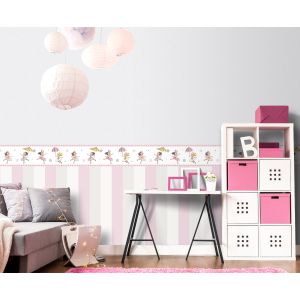 Papel pintado esterilla lisa gris