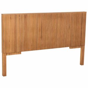 Cabecero de cama de madera marrón 160x07x100