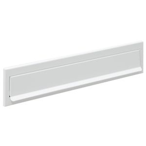 Arregui c614 bocacartas maxi de acero, boca de 32,5 x 3 cm, resistente
