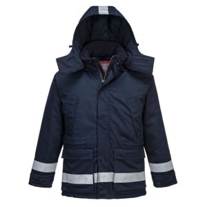 Parka ignífuga portwest antistática de invierno - maré