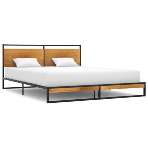 Cama sin colchón metal 160x200 cm es5292