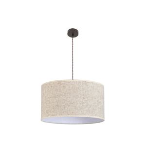 CoLGante happy 3xE27 marron/beis regx60x60 cm sin difusor