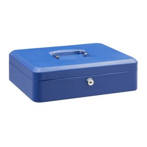 Arregui elegant c9245 caja caudales acero con bandeja, 30 cm ancho, azul