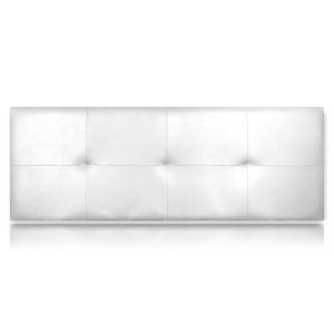 Cabeceros zeus tapizado polipiel blanco 220x50 de sonnomattress