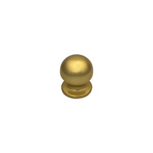 Pomo fijo de puerta, lote de 6, d: 50 mm, aluminio, fijación rápida