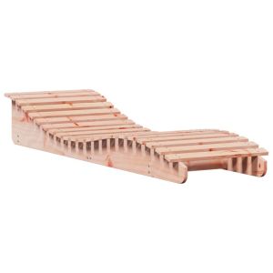 vidaXL tumbona de madera maciza douglas 205x60x31,5 cm