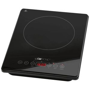 Placa vitrocerámica inducción portátil, 10 ni clatronic eki 3569 negro 2000