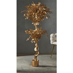Planta ficus benjamin oro 154 cms. 78x154 cms
