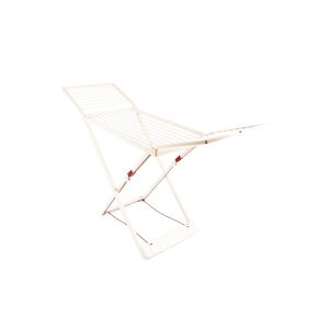 Plegable | blanco | tendedero plegable de resina con alas, 20m | incluye 2