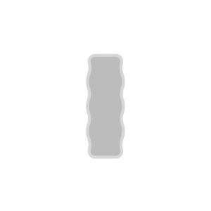 Espejo de madera <<aror>> - 50 x 160 cm - blanco