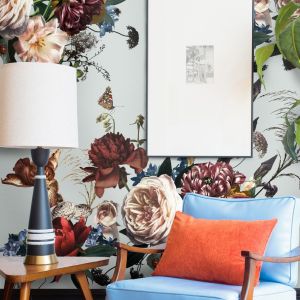 Papel pintado renaissance floral