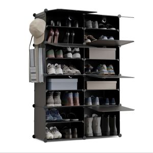 Newlux zapateros cube c8 8 compartimentos, 32 pares (83x32x125cm)