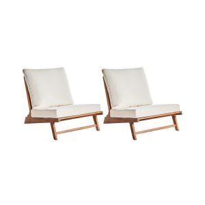 Silla de jardín blanco crema micciano