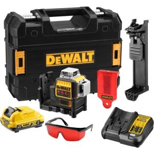 Nivel láser multilinéas - Dewalt - 3x360° - rojo - 50 m - 10,8 v