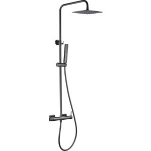 Conjunto ducha monomando firenze black gun metal [ imex® ]