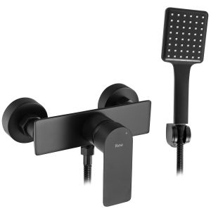 Rea grifo de ducha urban black, 13x18x12 cm