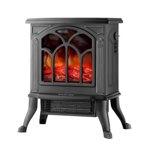 Estufa/chimenea eléctrica ideria sannover 1800 w