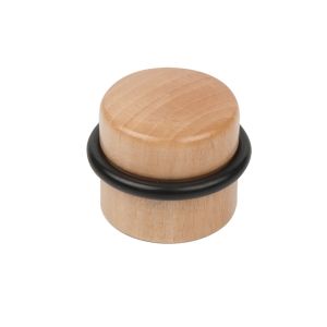 Tope de puerta de madera de haya diam. 37mm lote de 36