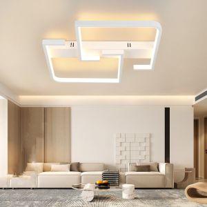 Nettlife plafon  de techo LED salón regulable con control remoto 45w 60cm