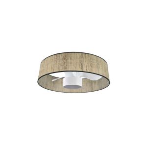 Ventilador de techo dc natasha cañizo blanco 24w 3 aspas