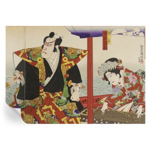 Murales autoadhesivos teatro japonés 208x146 tulup