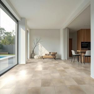 Arquiservi - Suelo vinílico al corte - 4m² (2x2m) - baldosa piedra 0148