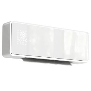 Calentador eléctrico pared 54x18.7x12.3 cm abs, pa color blanco Homcom