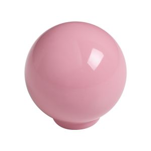 Tirador bola abs 29mm rosa brillo lote de 50