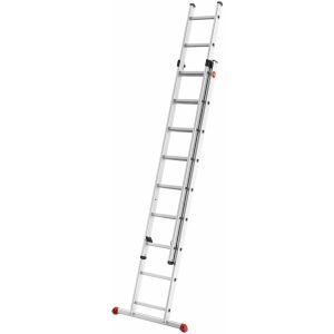 Hailo-7209-007-escalera aluminio 2 tramos corredera profistep duo (2x9