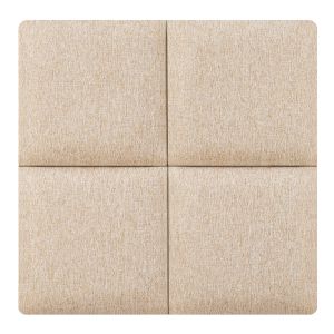 Set de 4 paneles de pared carpino textil 30x30cm - beige [neu.haus]