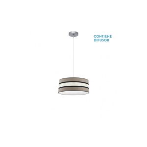 CoLGante karla 1xE27 topo/beige regx40x40 cm