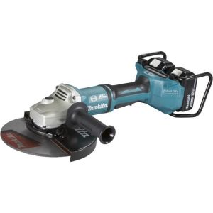 Esmeriladora ø 230 mm 36 v => 2 x 18 v li-ion 5 ah Makita - 2 baterías, car