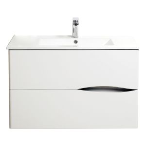 Ondee - mueble de baño suspendido 2doo -70cm - blanco - entregado montado