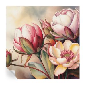 Murales autoadhesivos un ramo de flores 250x250 tulup