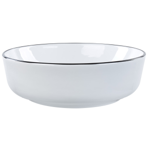 Lavabo sobre encimera xert ⌀ 42 cm cerámica blanco