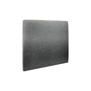 Cabecero tapizado 200 cm - tela natté gris antracita - gris antracita