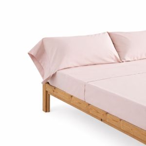 Juego de sábanas design rosa cama 180cm (4 piezas) donegal collections