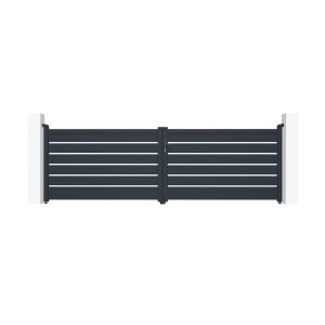 Pack puerta batiente automática vogel 4m h.120cm + motor tanker b250