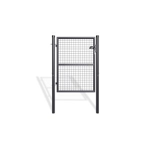 Puerta de malla para jardin 1m oLGa a.130cm gris