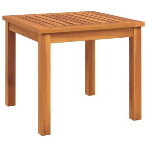 vidaXL mesa de centro de madera maciza de acacia 40x40x36 cm