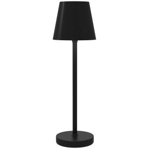 Lámpara de mesa 11.2x11.2x36.5 cm metal, acrílico Homcom