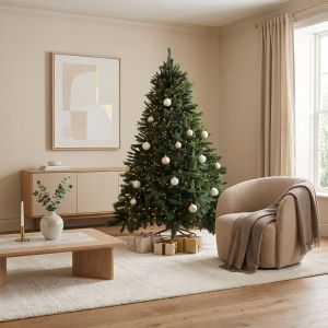 Árbol navidad greenluxe artificial 180 cm verde | naturing monde | interior