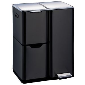 Cubo de basura de cocina de reciclaje 60l haja
