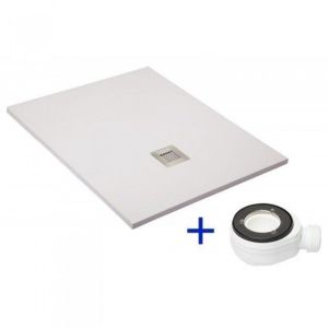 Plato de ducha blanco ral 9003 90x200